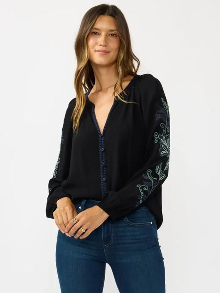 Lenora Embroidered Blouse