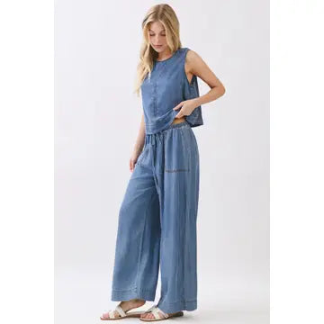 Tencel Washed Pants