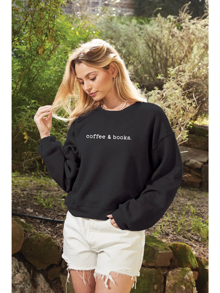 Coffee & Books Crewneck