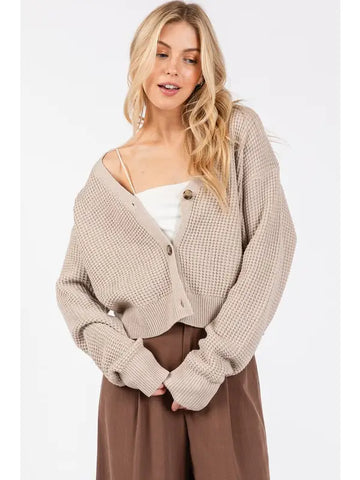 Waffle Sweater