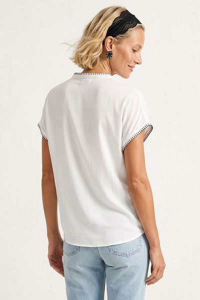 Whipstitch Blouse