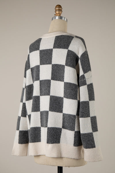 Checkered Sweater