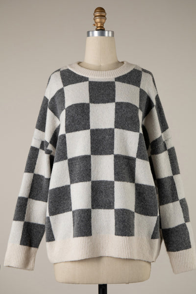 Checkered Sweater