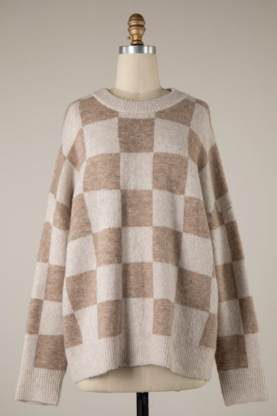 Checkered Sweater