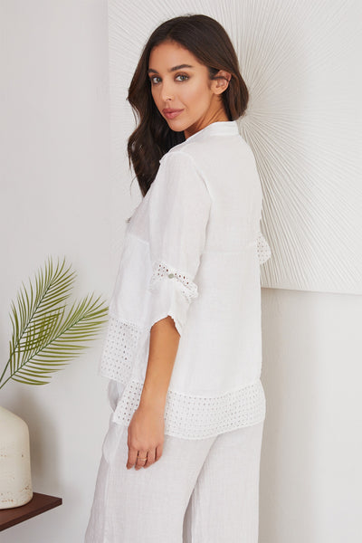 Eyelet Blouse