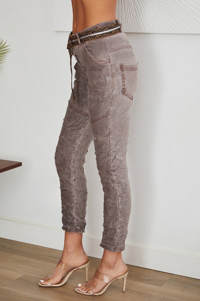 Belted Jogger
