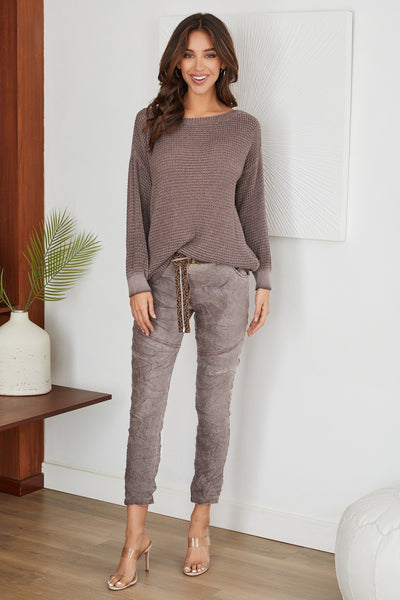 Belted Jogger