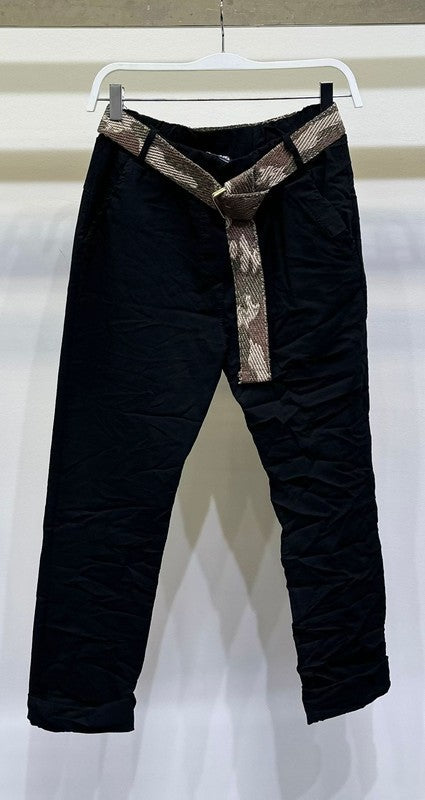 Camo Belt Joggers