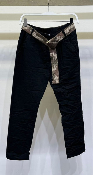 Camo Belt Joggers