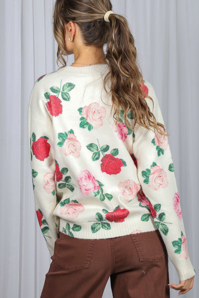 Rose Crewneck