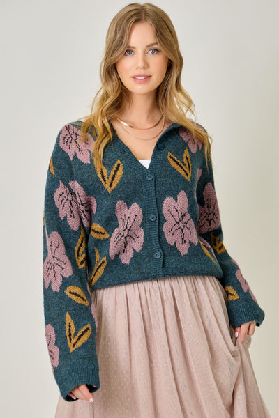 Floral Cardigan