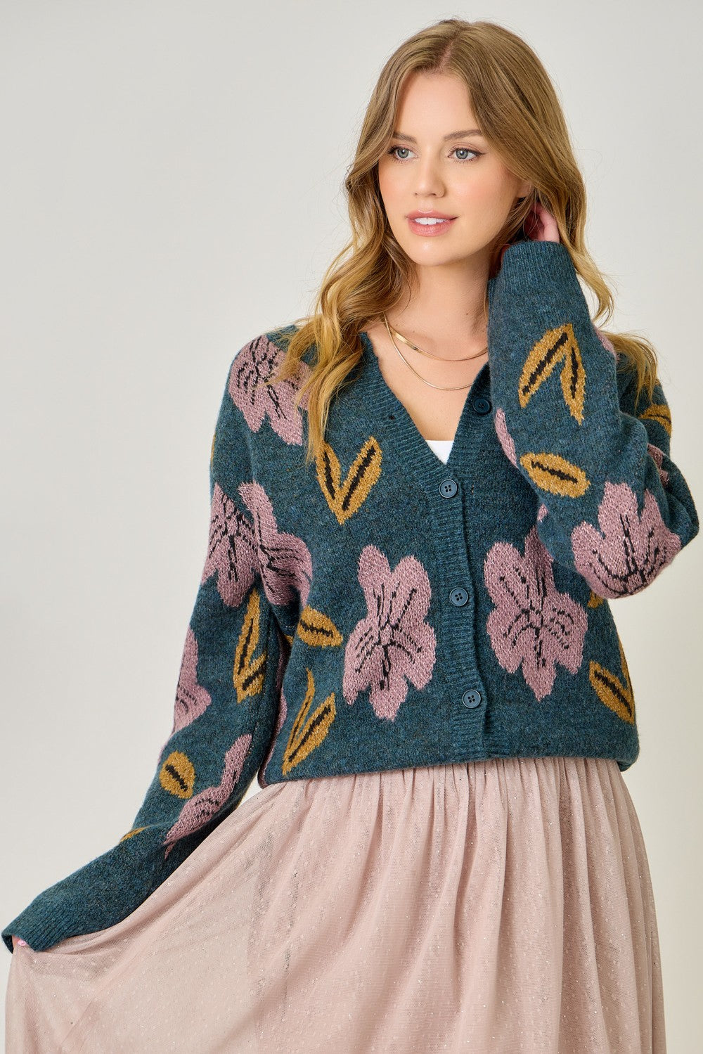 Floral Cardigan