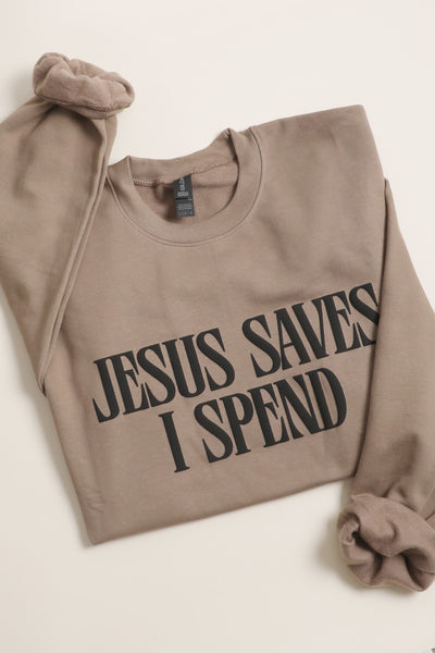 Jesus Saves Sweatshirt