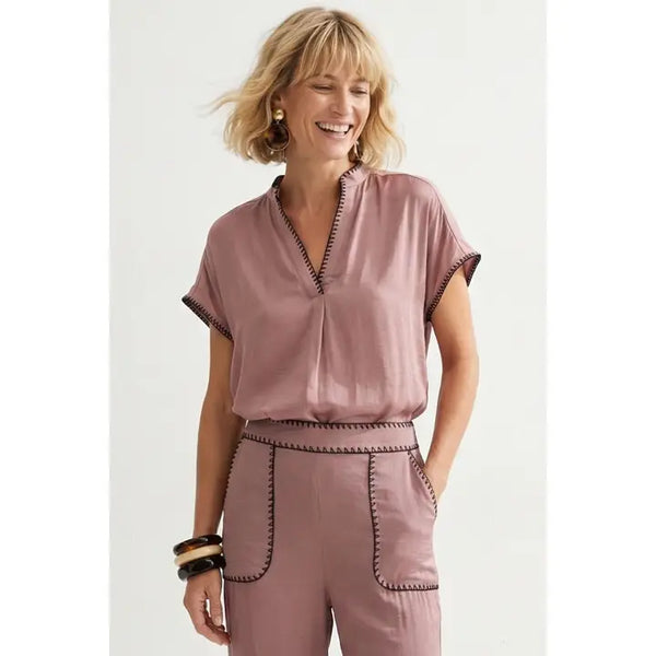 Whipstitch Blouse