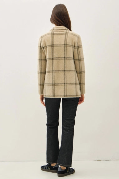Plaid Coatigan