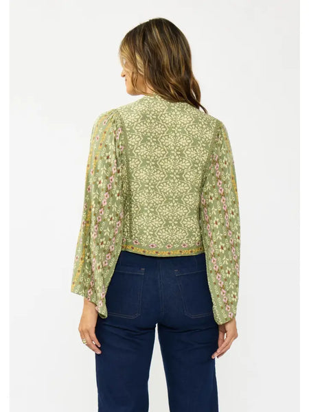 Soraya Tie Front Top