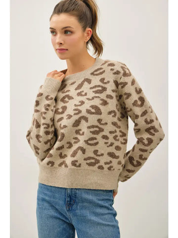 Leopard Pullover