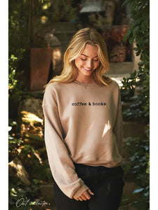 Coffee & Books Crewneck