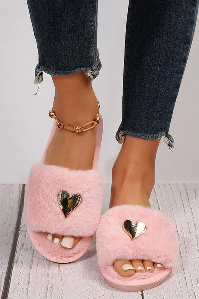 Heart Slippers