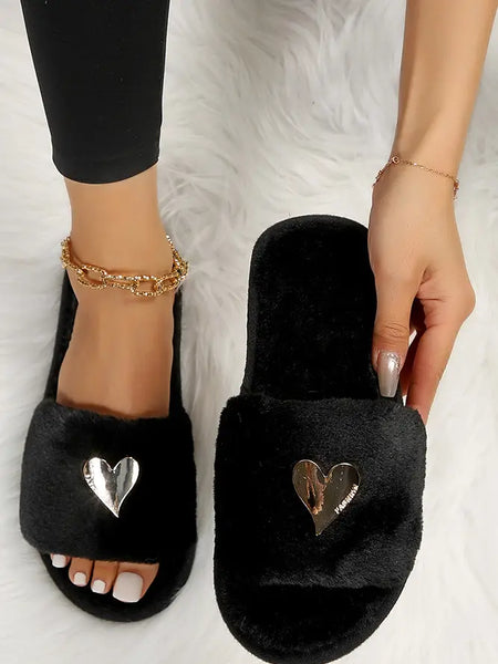 Heart Slippers