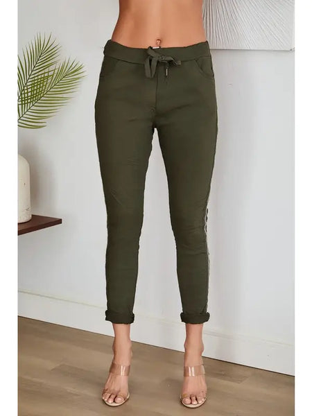 Rhinestone Joggers